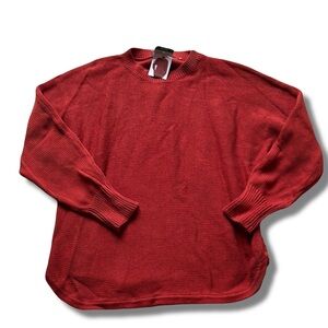 Philosophy Orange Knit Sweater – Size M | Cozy Crewneck | NWT | Fall Favorite